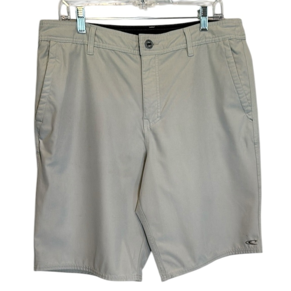 O’Neill hybrid flat front swim shorts gray 34